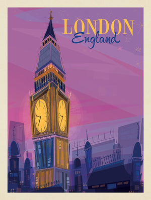 England: London, Big Ben (Mod Design)