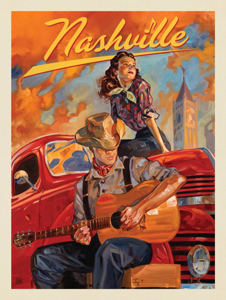 Nashville Dreamers - Art Print - Artwork