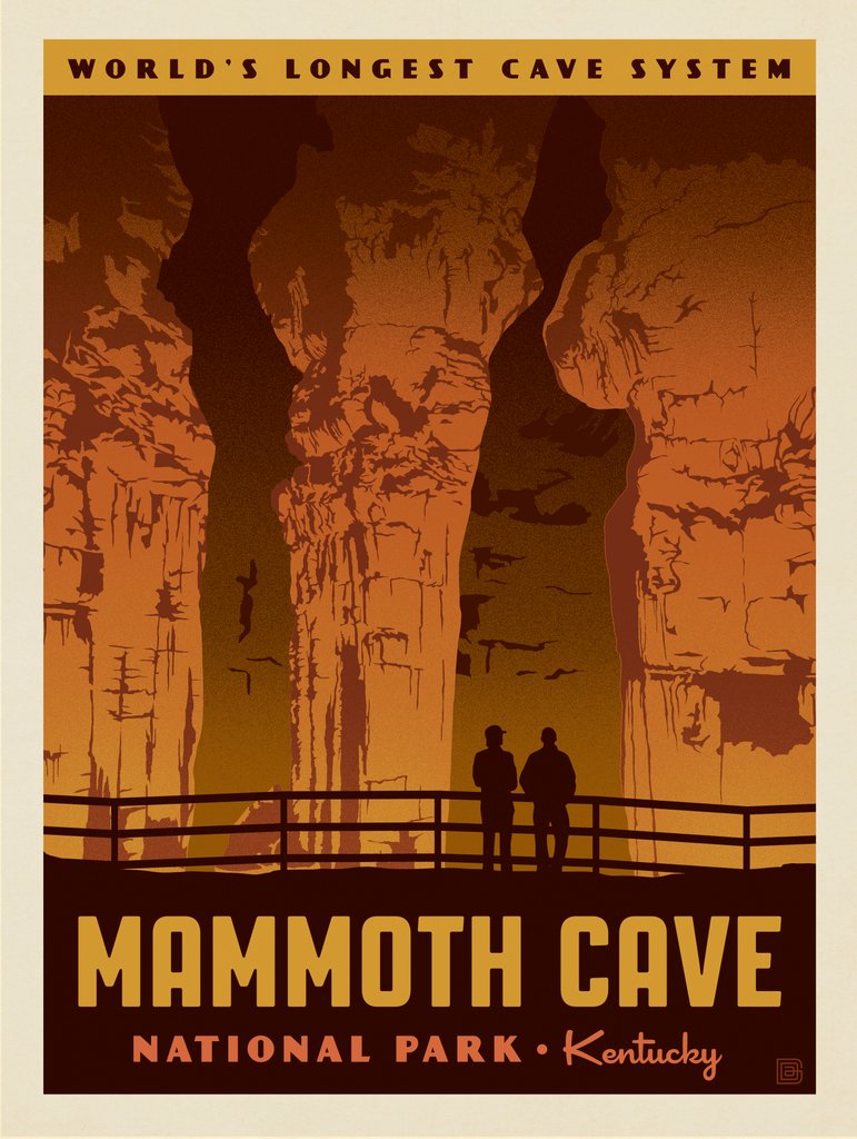 Mammoth Cave National Park - Art Print - Artwork