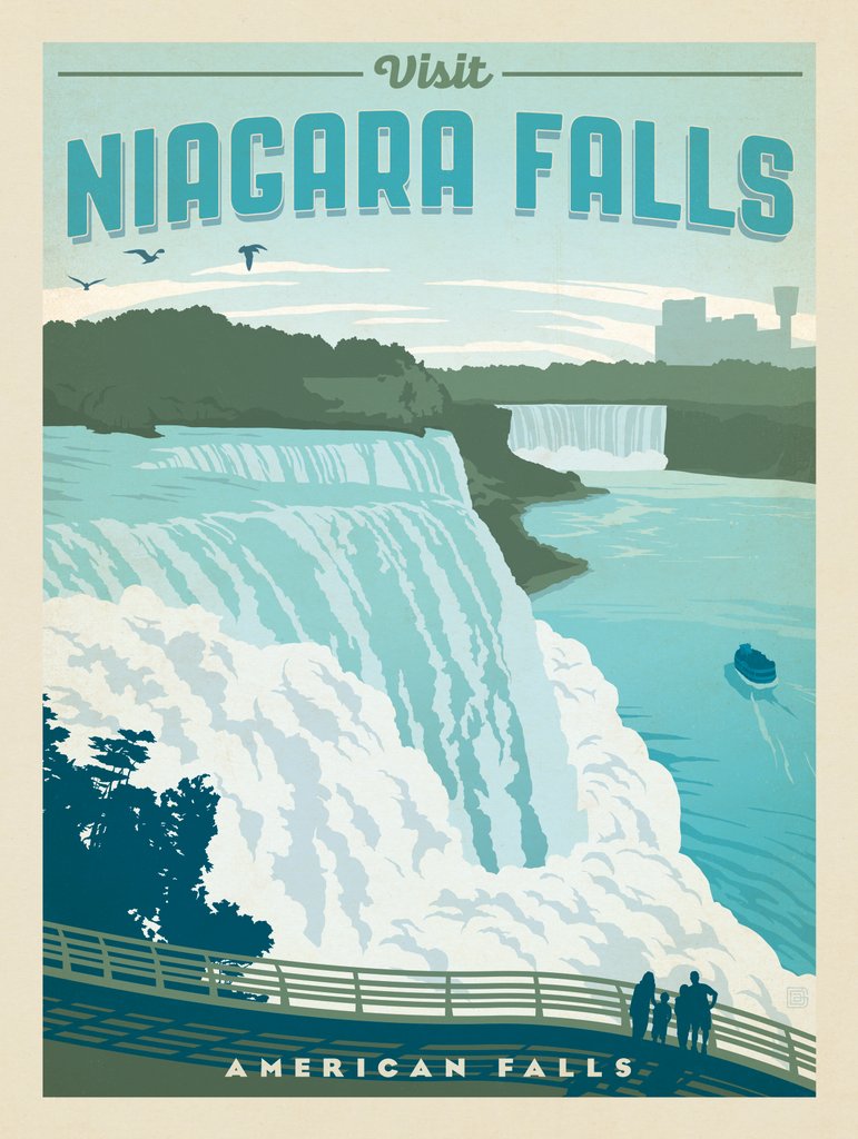Niagara Falls - Notecards - Artwork