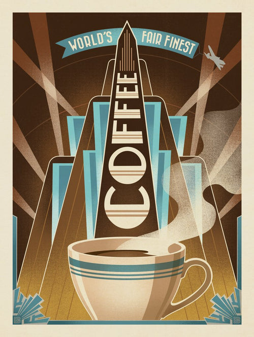 World's Fair Coffee - Art Print - Artwork