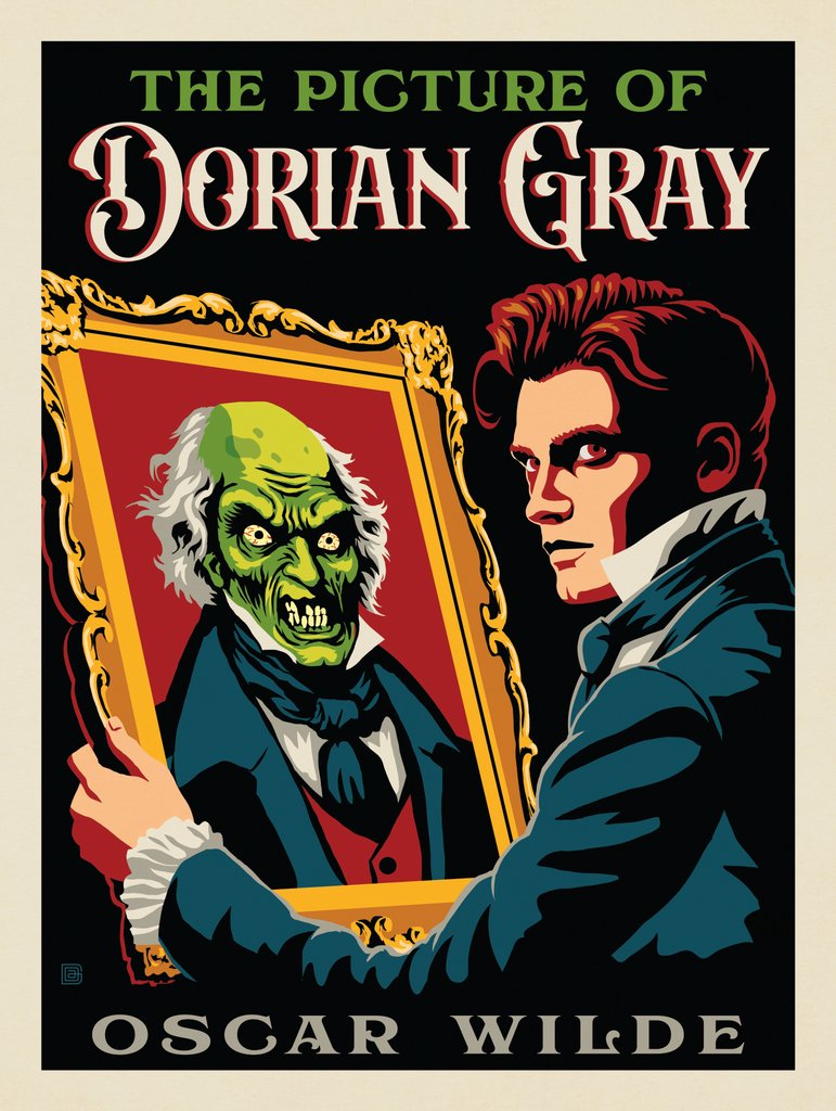 The Picture Of Dorian Gray: Oscar Wilde - Notecards - Artwork