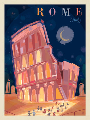 Italy, Rome: Colosseum (Mod Design)