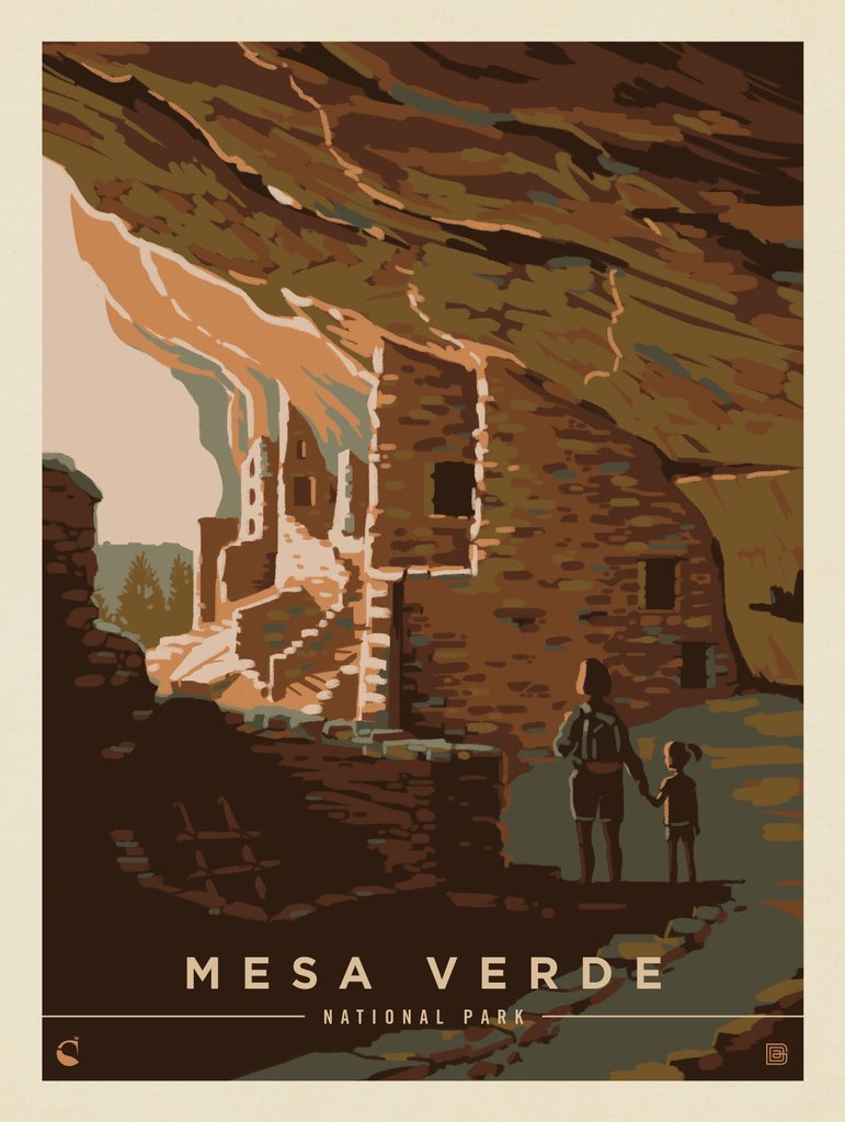 Mesa Verde National Park: Ancient Wonders - Art Print - Artwork