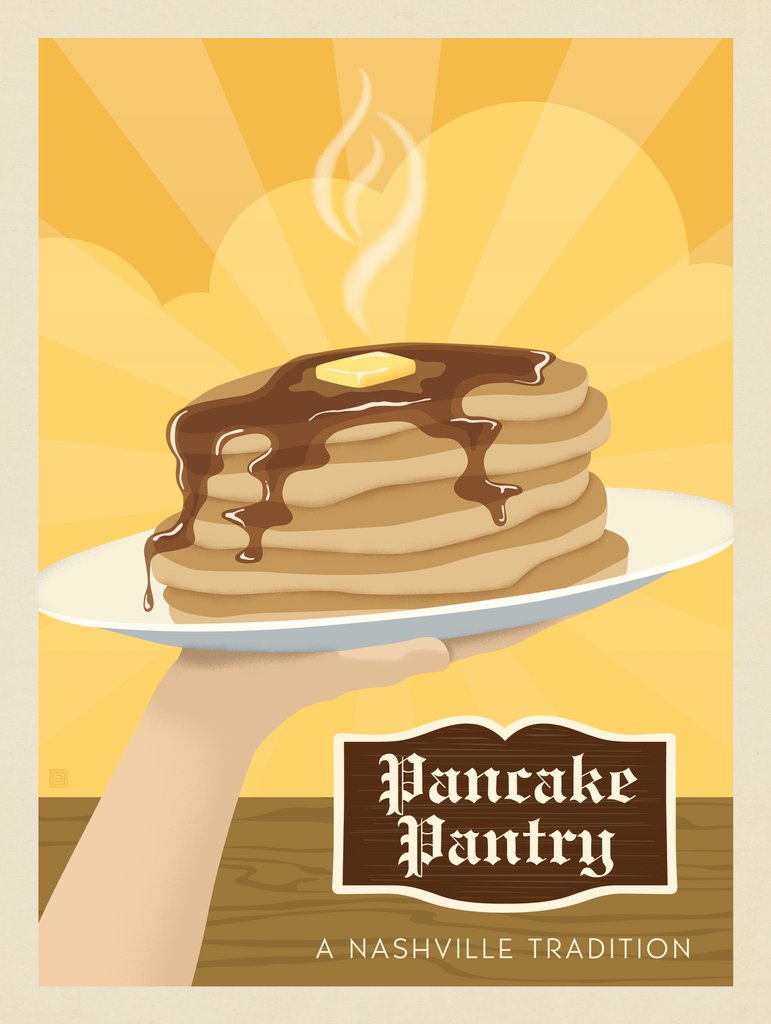 Pancake Pantry - Art Print - Artwork