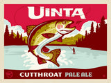 Cutthroat Trout (Pub Poster) - Metal Sign - Artwork