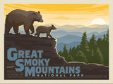 Great Smoky Mountains Horizontal Print - Notecards - Artwork