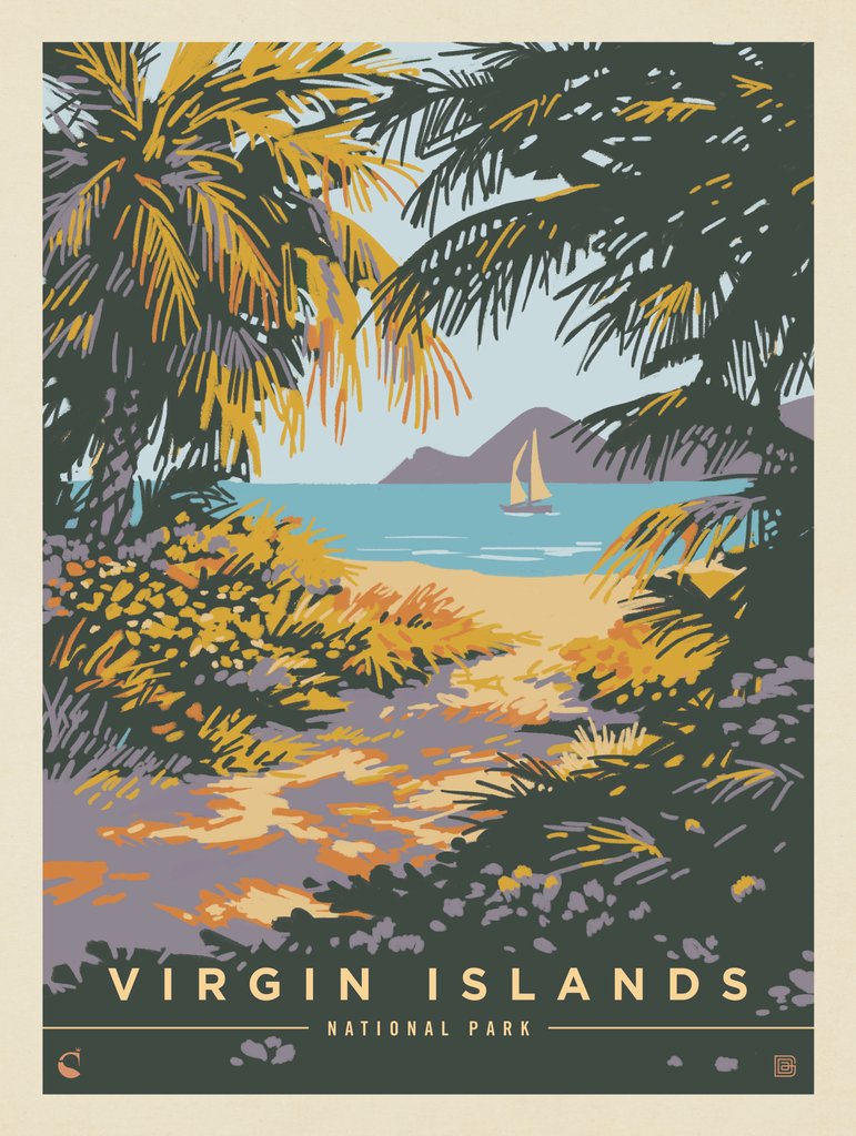 Virgin Islands National Park: Paradise Found - Art Print - Artwork