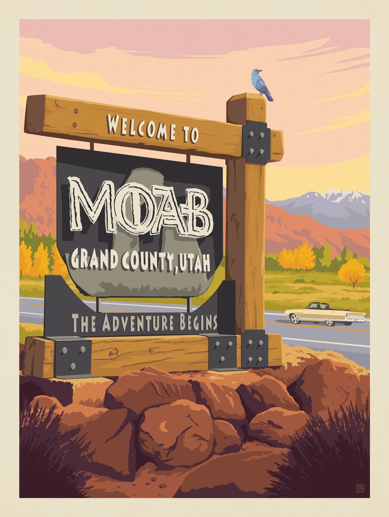Moab, Utah - Art Print - Artwork