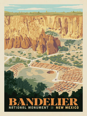 Bandelier National Monument: Bird's Eye View