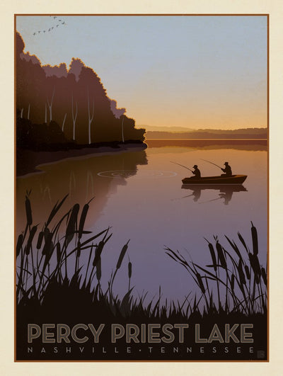 Percy Priest Lake - Notecards