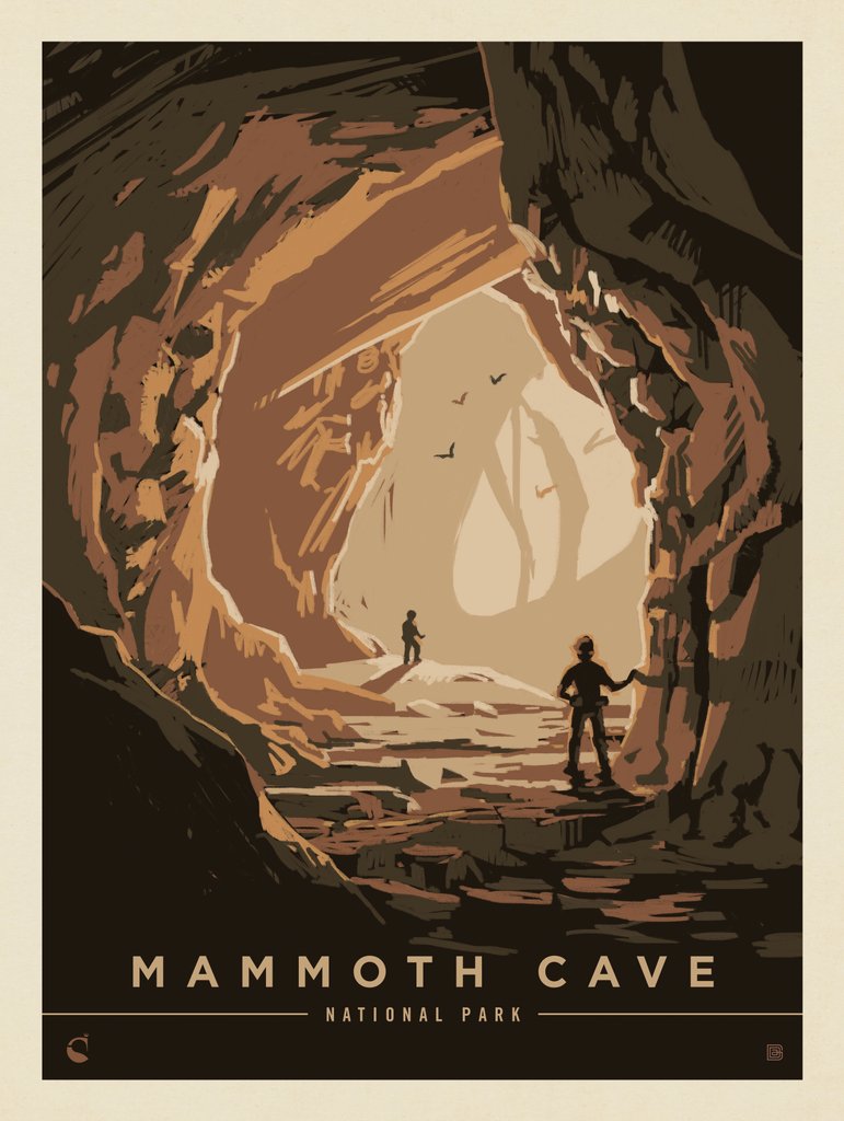 Mammoth Cave National Park: Wonderland - Art Print - Artwork