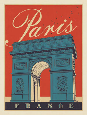 France: Paris, Arc De Triomphe