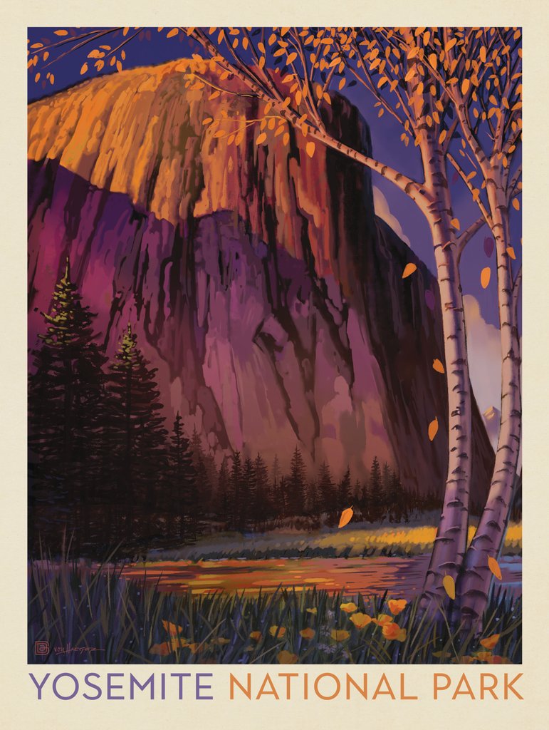 Yosemite National Park: Morning Glory - Art Print - Artwork