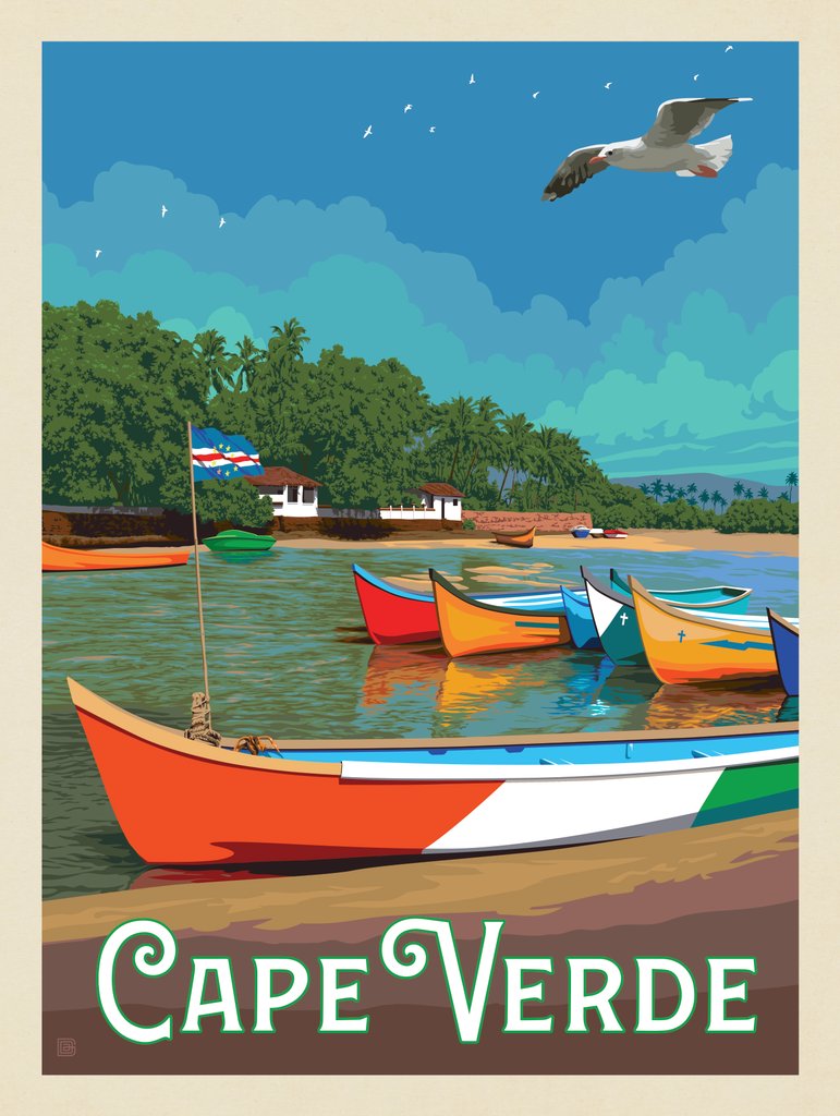 Cape Verde - Notecards - Artwork