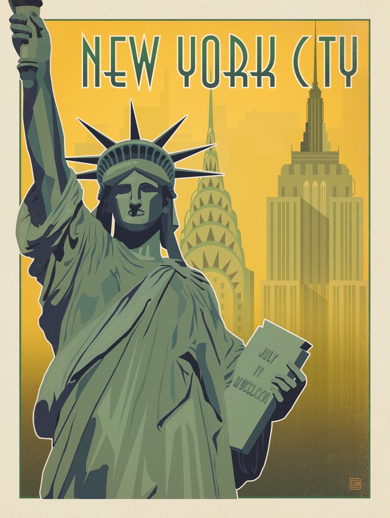 New York City - Canvas - Artwork