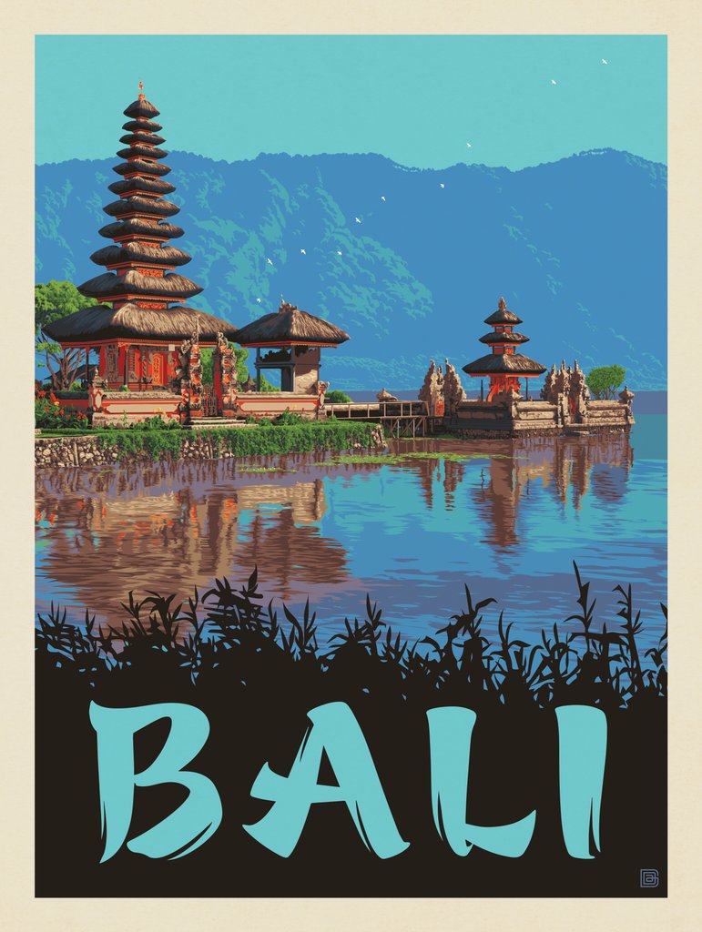 Bali - Canvas - Artwork