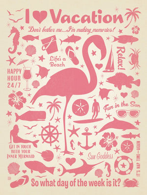 Flamingo Pattern Print