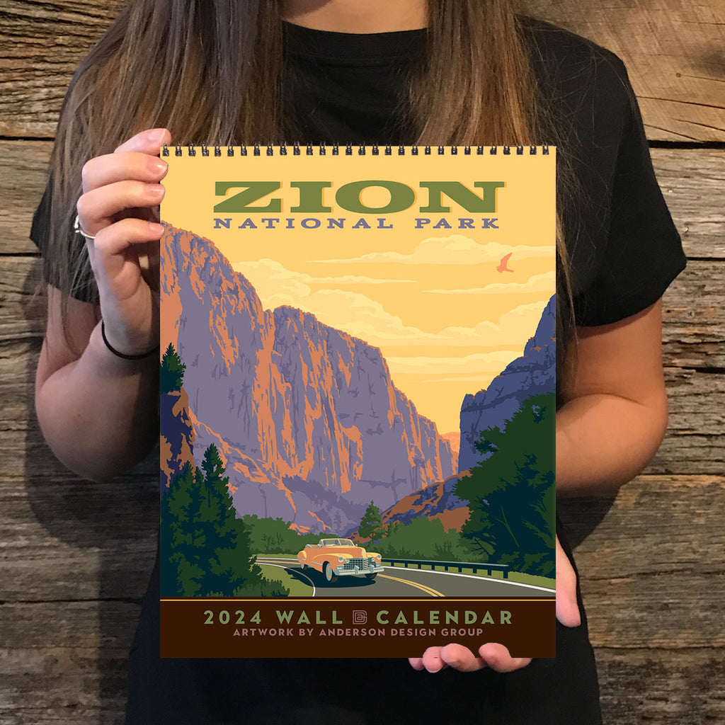 2024 Wall Calendar: Zion National Park