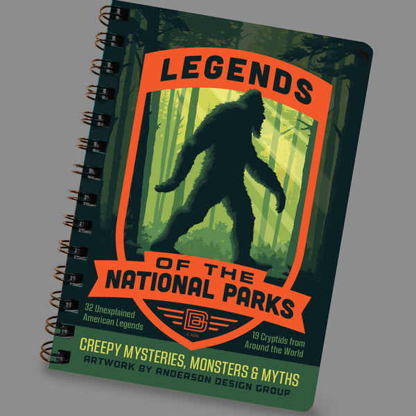 2024 Scratch-N-Dent Sale: Legends Of The National Park Guide Book: (Bargain—50% OFF)