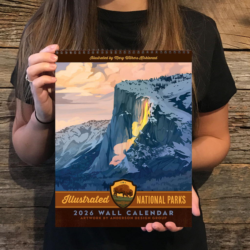 2026 Wall Calendar: National Parks by Mary Withers Kirkland
