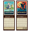 2026 Wall Calendar: Mythical Creatures From Around the World