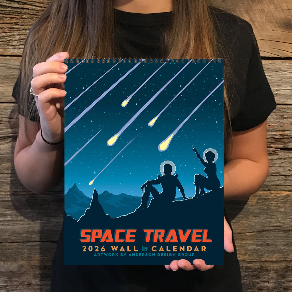 2026 Wall Calendar: Space Travel