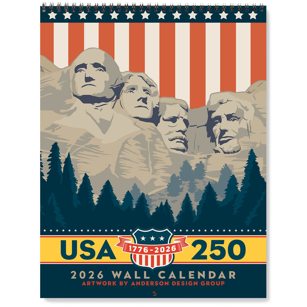 2026 Wall Calendar: 250th Anniversary USA