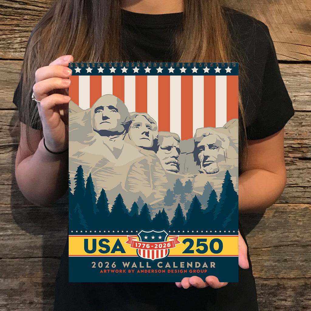 2026 Wall Calendar: 250th Anniversary USA