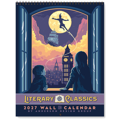 2027 Wall Calendar: Literary Classics