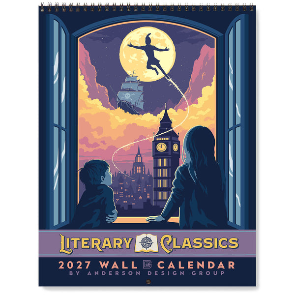 2027 Wall Calendar: Literary Classics
