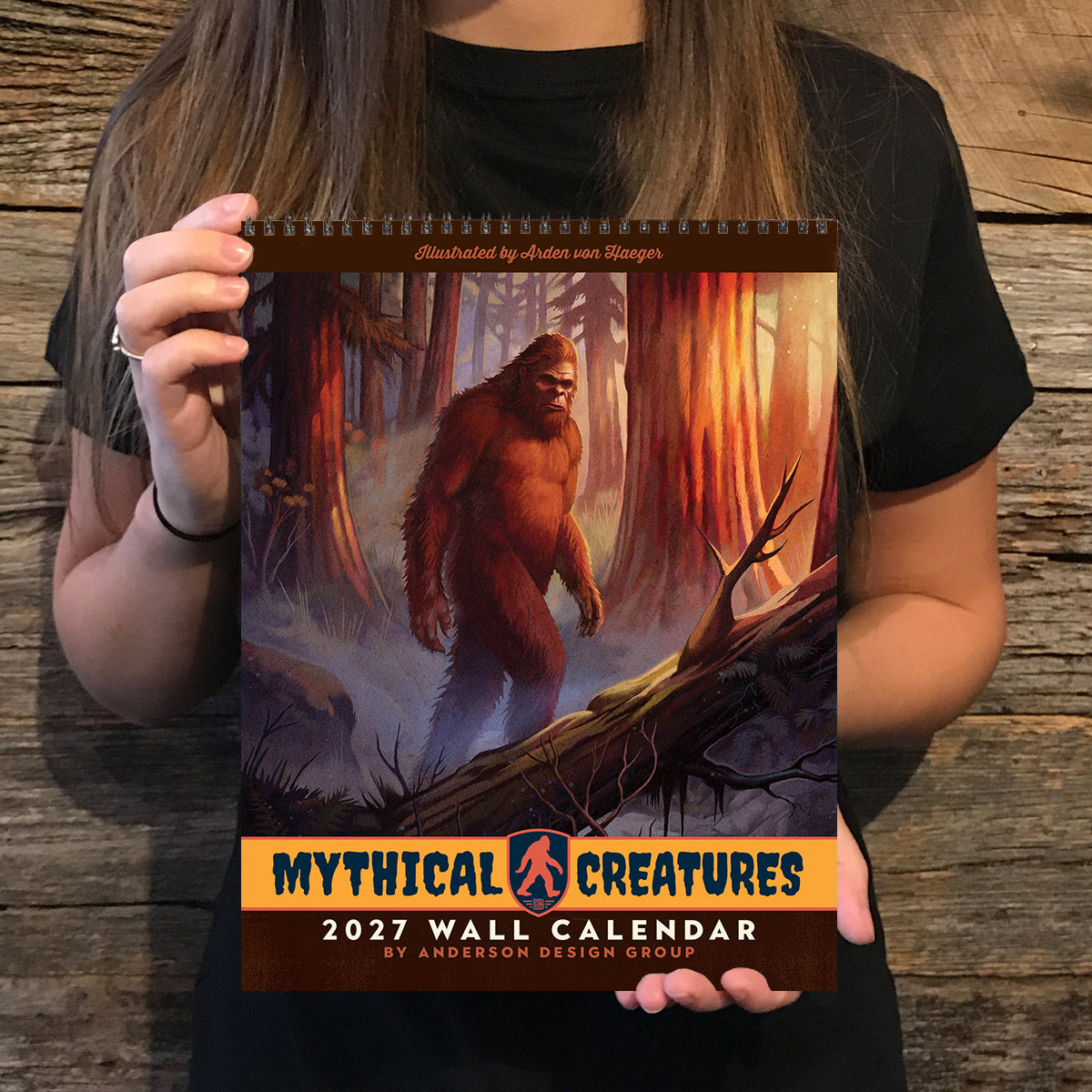 2027 Wall Calendar: Mythical Creatures by Arden von Haeger