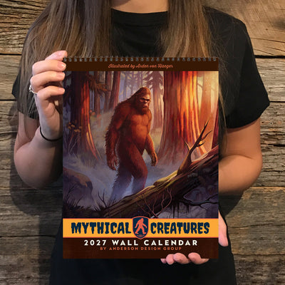 2027 Wall Calendar: Mythical Creatures by Arden von Haeger
