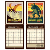 2027 Wall Calendar: Mythical Creatures From Around the World