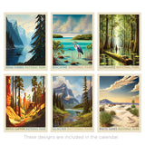 2027 Wall Calendar: National Parks by Arden von Haeger