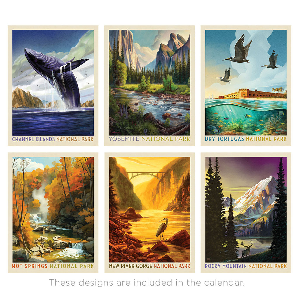 2027 Wall Calendar: National Parks by Arden von Haeger