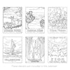 2027 Wall Calendar: National Parks Coloring Book Calendar