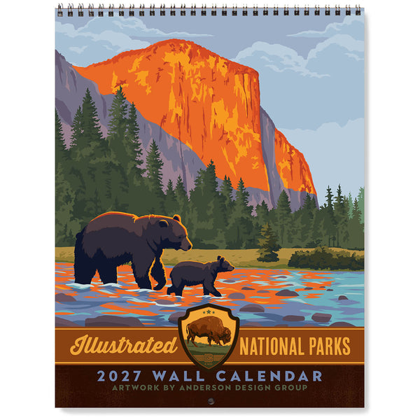 2027 Wall Calendar: National Parks (Best Seller!)