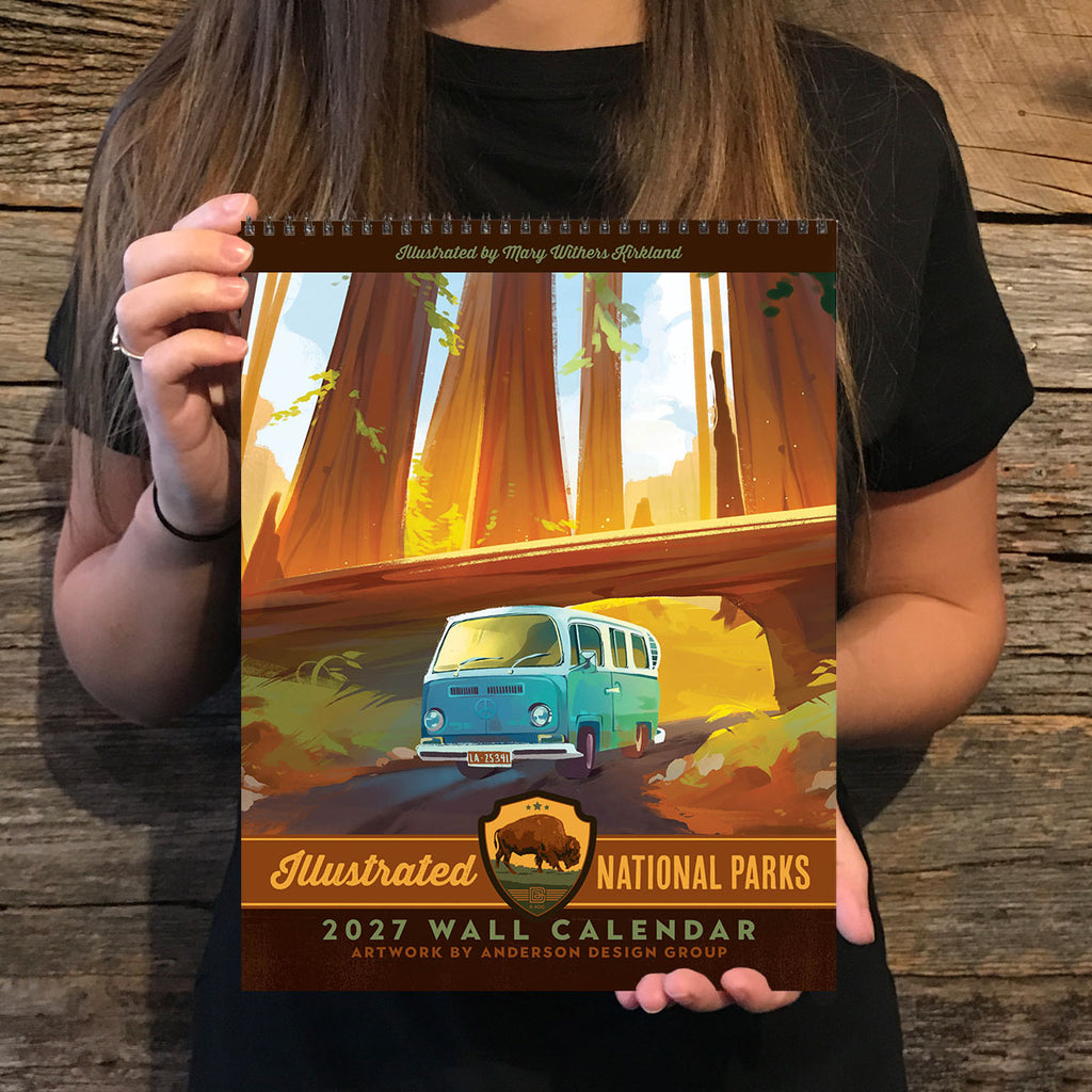 2027 Wall Calendar: National Parks by Mary Withers Kirkland