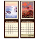2027 Wall Calendar: National Parks by Mary Withers Kirkland