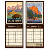 2027 Wall Calendar: National Parks (Best Seller!)