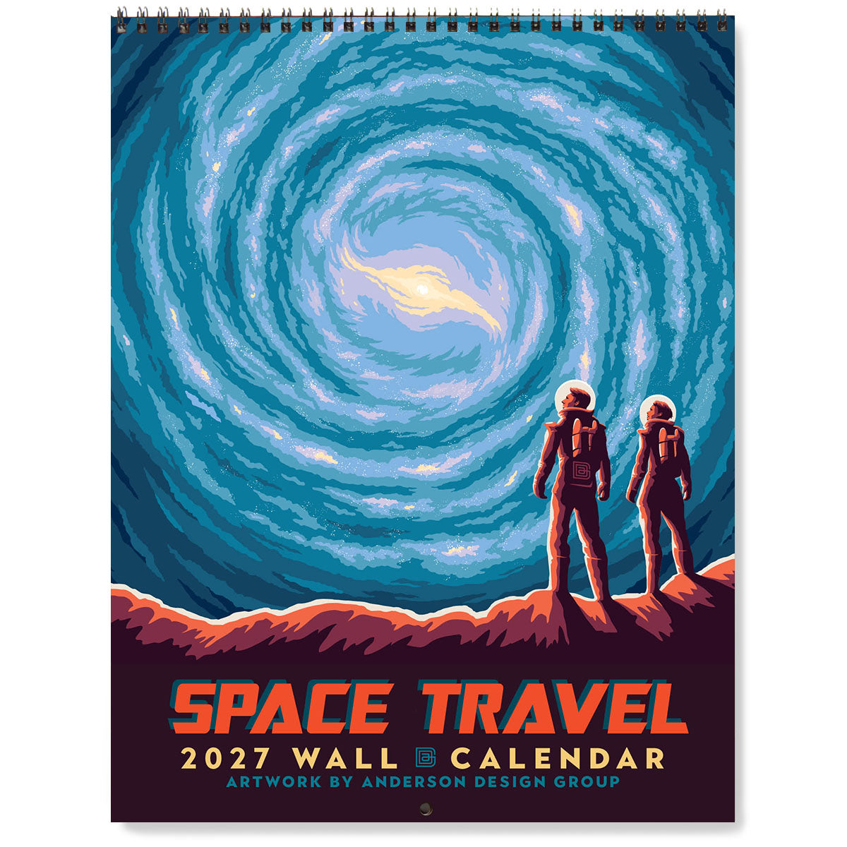 2027 Wall Calendar: Space Travel
