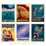 2027 Wall Calendar: Space Travel
