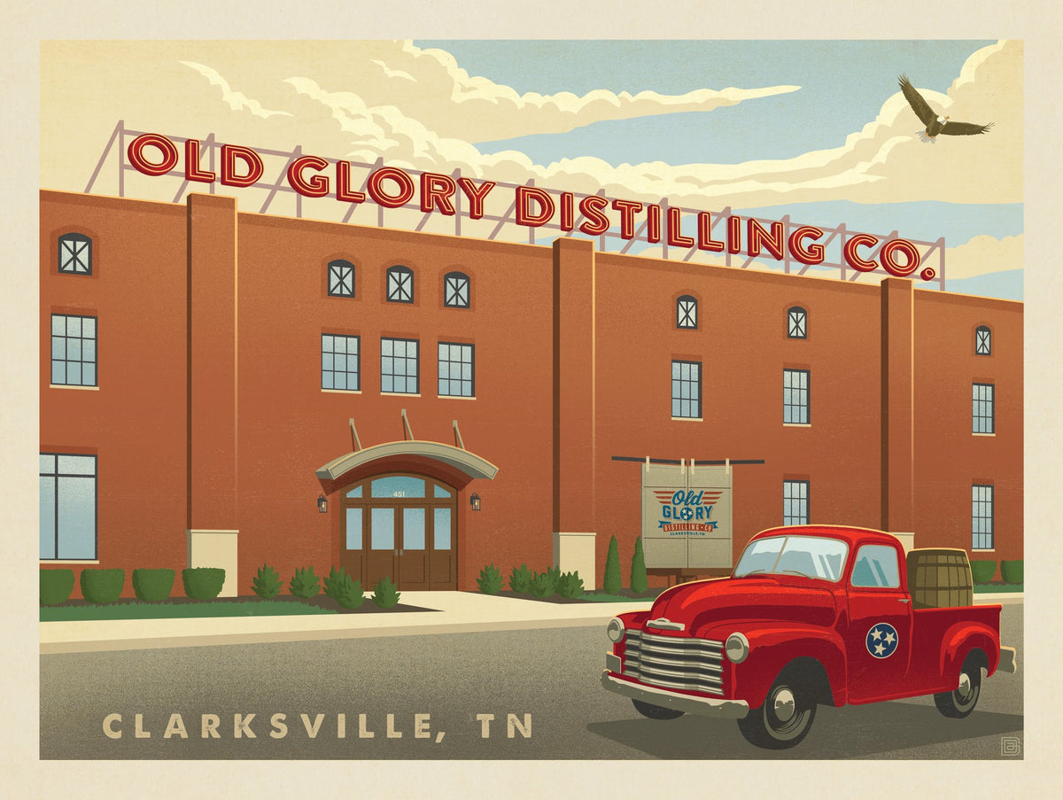 Old Glory: Distillery Building - Puzzle - Artwork