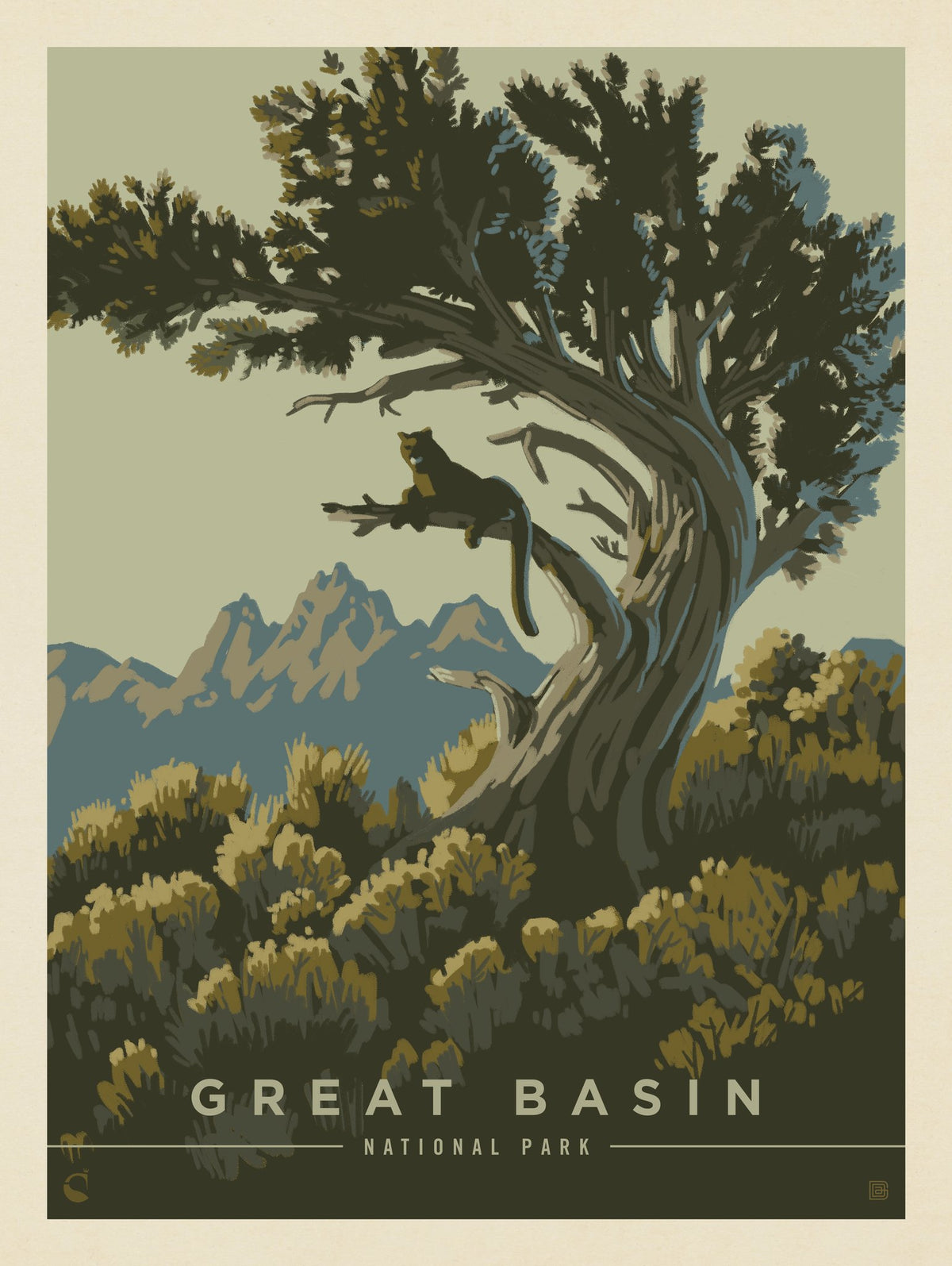 Great Basin National Park: Cat Nap - Puzzle - Artwork