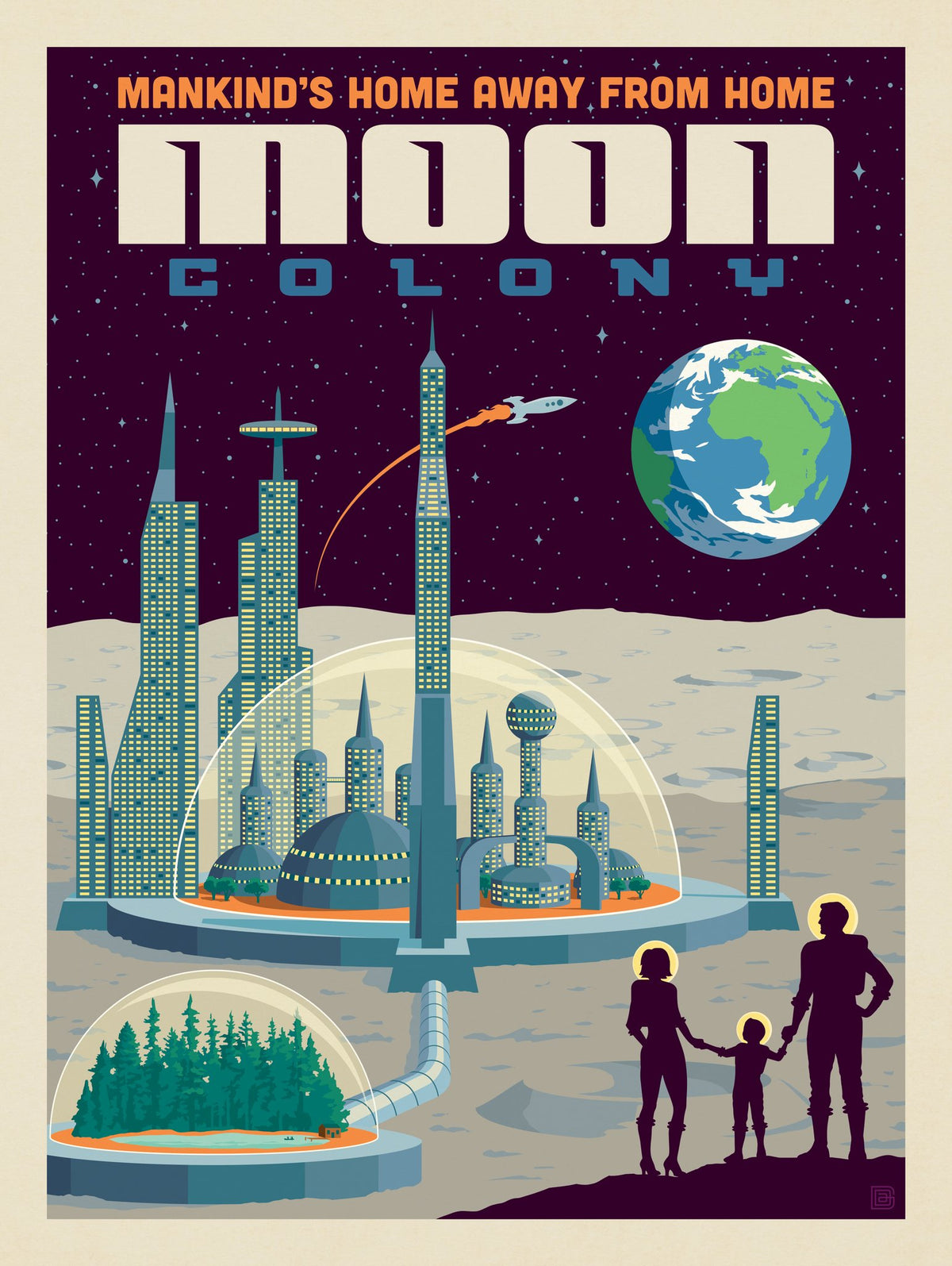 Moon Colony: Home Away From Home - Puzzle - Artwork