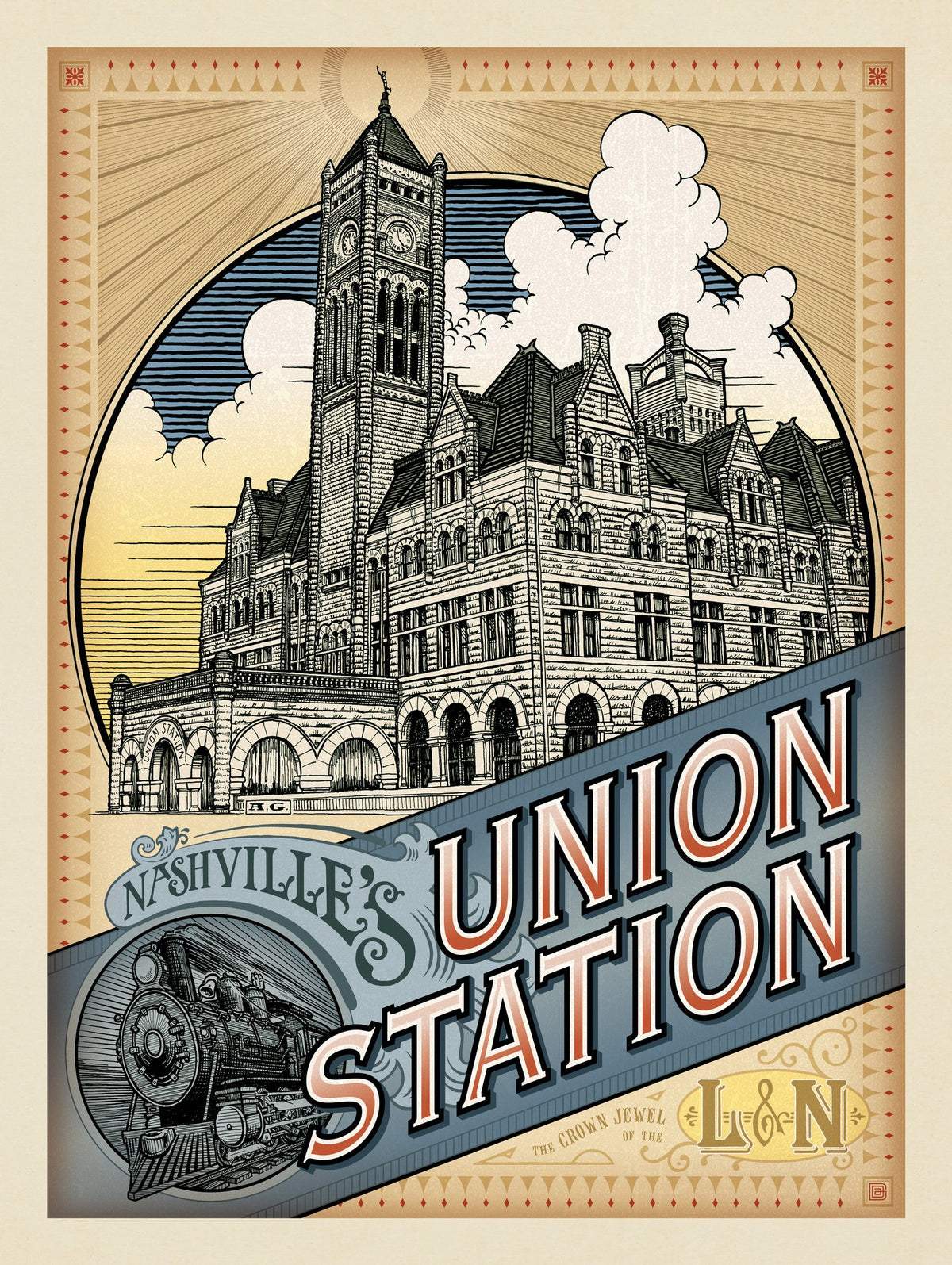 Union Station - Puzzle - Artwork