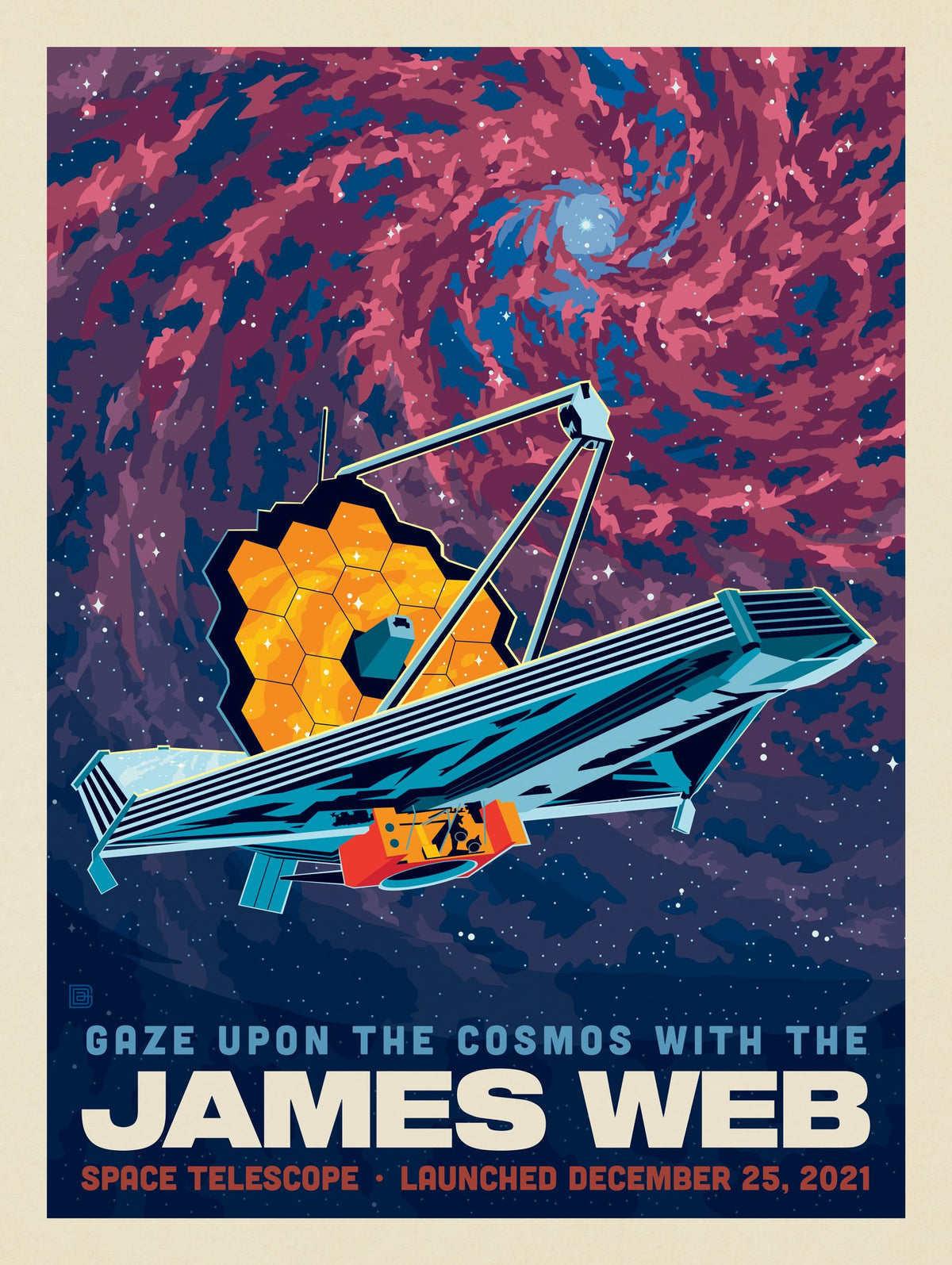 NASA 2021: James Webb Space Telescope - Puzzle - Artwork