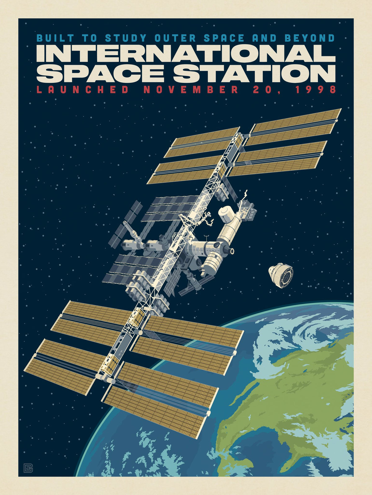 NASA: 1998 International Space Station - Puzzle - Artwork