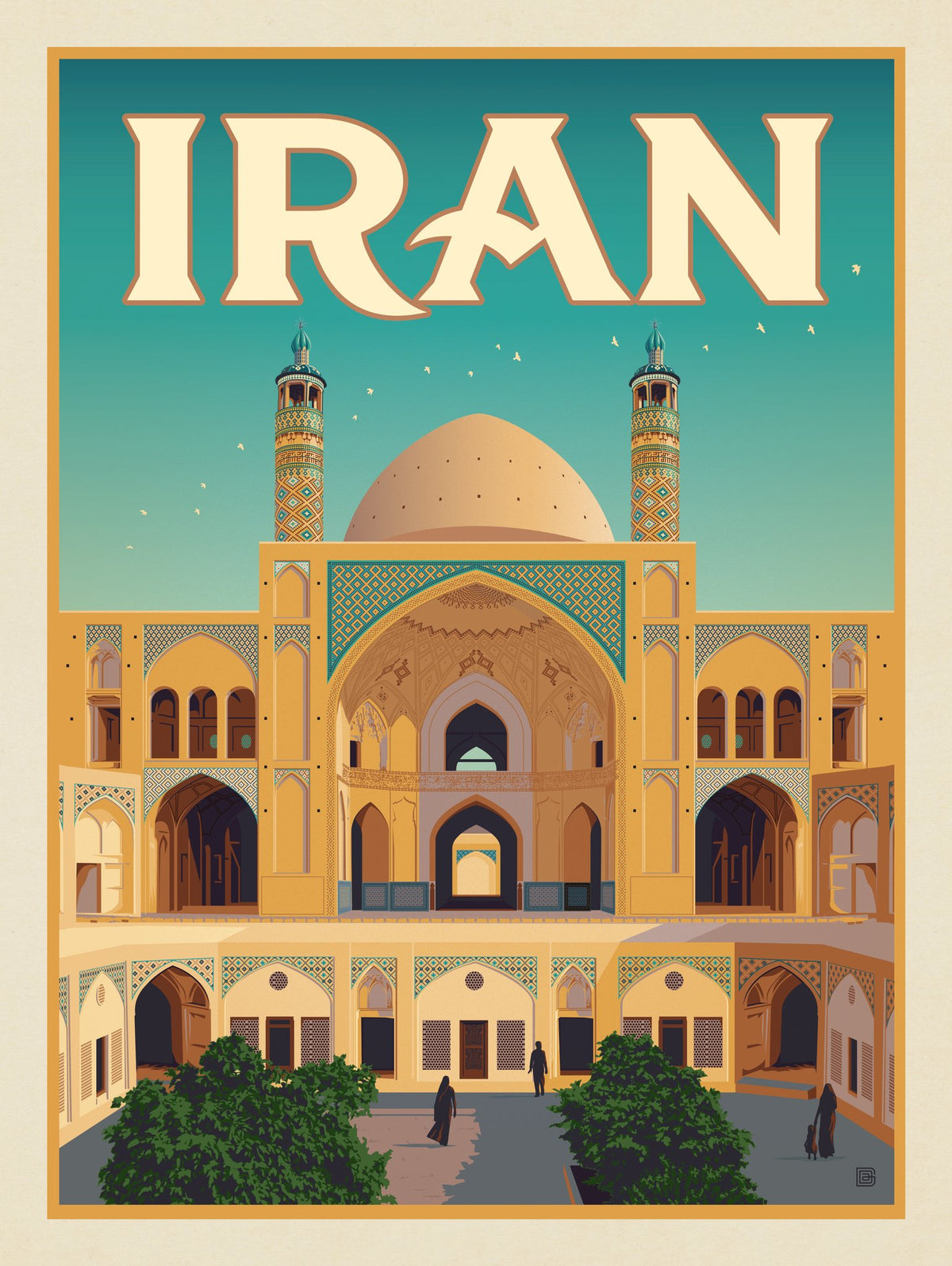Iran - Puzzle - Artwork